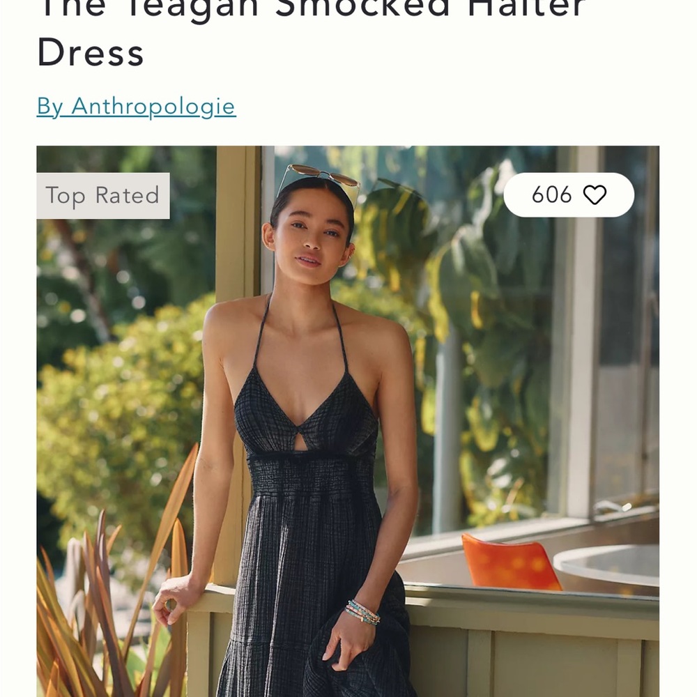 Anthropologie Teagan dress, size small petite, brand new, never worn, with tags